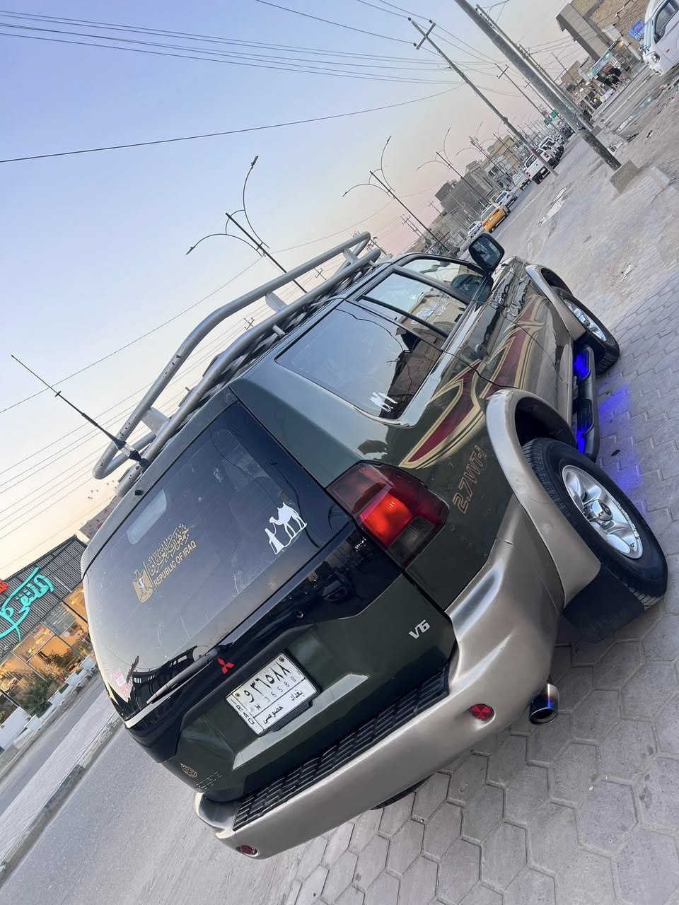 سلام عليكم رمضان كريم جيب مستبوشي 1998 مكفوله من الضربه وتبديل صبغ حزام فقط اثر جراد شرط كير محرك شرط فيفتي كهربائيات كله شغاله تخم تاير جديد ويل كب جديد غرفه جديده كلش سياره احله من صور سيبايه تفصال سنويه 2028 مشروع وطني تحويل مباشر السعر 62 رقم ت ***********
