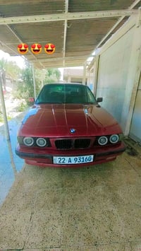 بي ام 520اصل عليها محرك كير 525 موديل91 كير عادي محرك كبس  رقم اربيل غ...