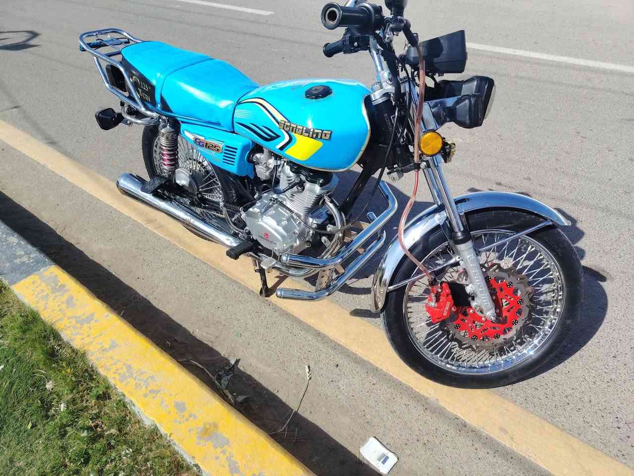 دراجه للبيع العنوان بغداد بوب الشام موديل2025 السعر  675
للاستفسار ***********
