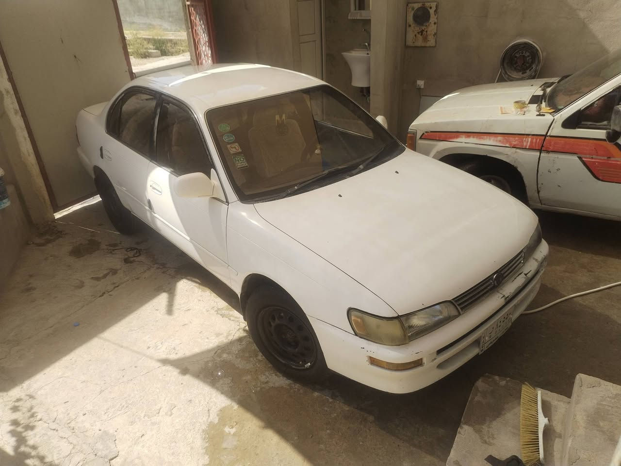 كورلا موديل 93 نينوئ انكليزي سنويا 2029 شرط تحويل محرك كير شرط صبغ قطعه وحده بدون دواخل طخم ورا وكدام جديد كهربايات كلها شرط طخم تيرت جدد ***********   *********** كورككلها بي واتساب مكان سياره موصل حي سماح
