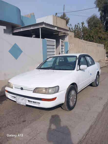 كورلا موديل 91
محرك 16 
كير عادي 
 مال تحرير 
مصبوغه صبغ عام 
رقم نينوى
سنويه 2030
كاربون بانزين
الجانب الايمن الاصلاح الزراعي

السعر 46 وبي مجال بسيط

موبايل  ***********
