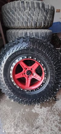 ٥ قطع • ويل كب • تايرات 37/12.50/17