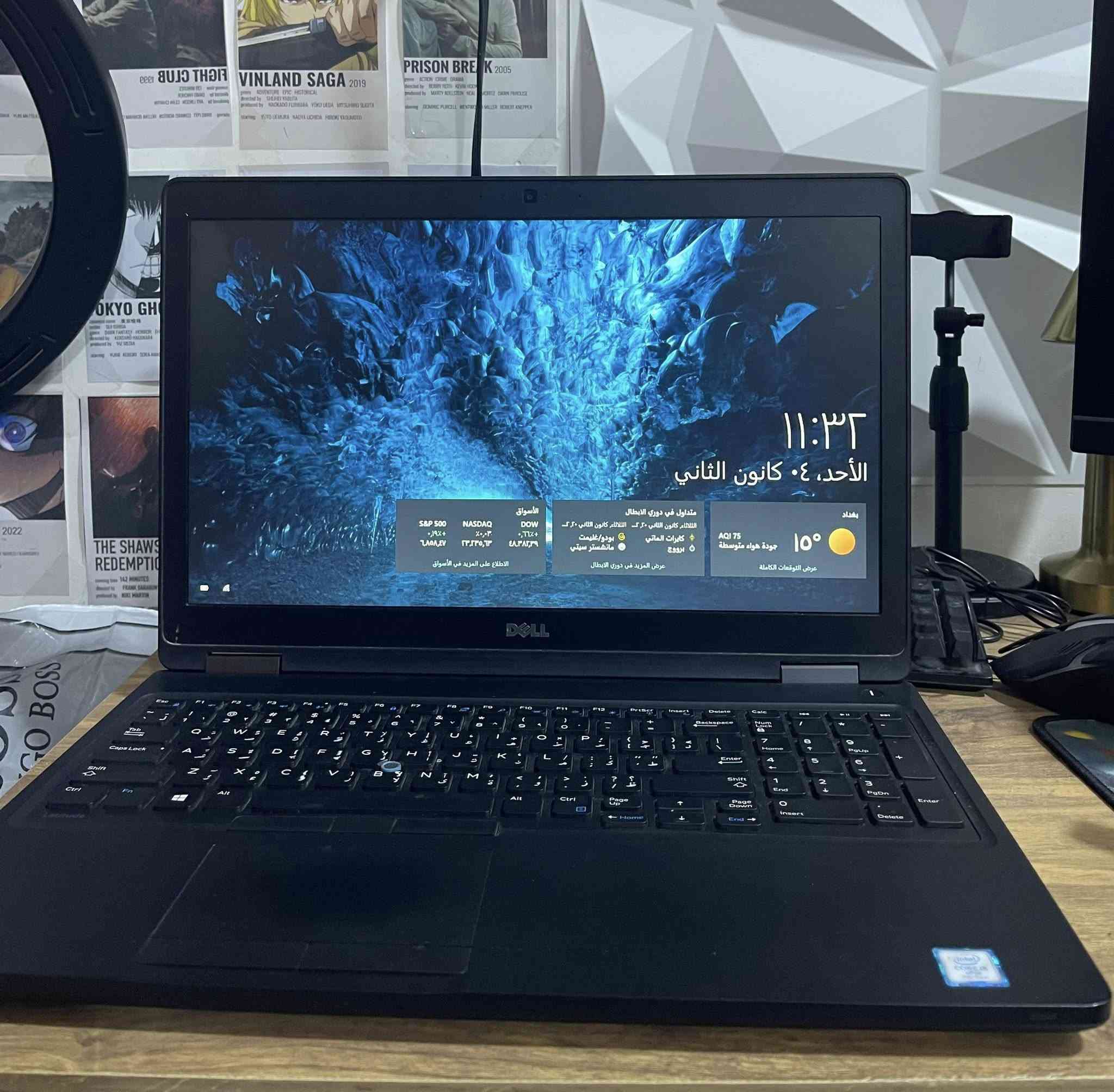 السلام وعليكم
لابتوب DELL
المواصفات بلصوره 
اللابتوب مامفتوحه استعمال 4 اشهر نضيفه كلش وياهه جنطه وشاحنتهه
السعر 200 الف قفل 🔒 
المكان زعفرانيه شارع المعهد الرقم ***********
موجود واتساب
