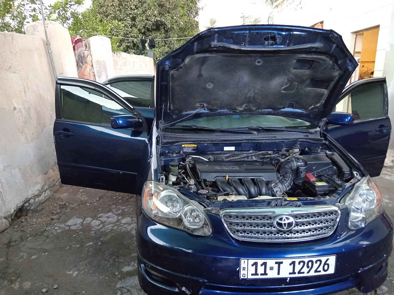 كورلا نحلة 2008 بيهة بنيد وجاملغ فقط مصبوغة عام اثر جراد  رقم بغداد الجديد باسمي  تحويل ثاني يوم صدر امامي خلفي جديد بيهن كارت ضمان  تخم تايرات جديد باتري جديد  سيارة كير محرك لغد شاصي كفالة ومابيهة كل نقص كاملة للاخير سعر 85وبيهة مجال السيارة باسمي سنوية لل29 سيارة شاشة ايباد بلوتوث تبريد ثلج تدفئة كاملة من كلشي ماناقصهة برغي مكان واسط صويرة ***********
