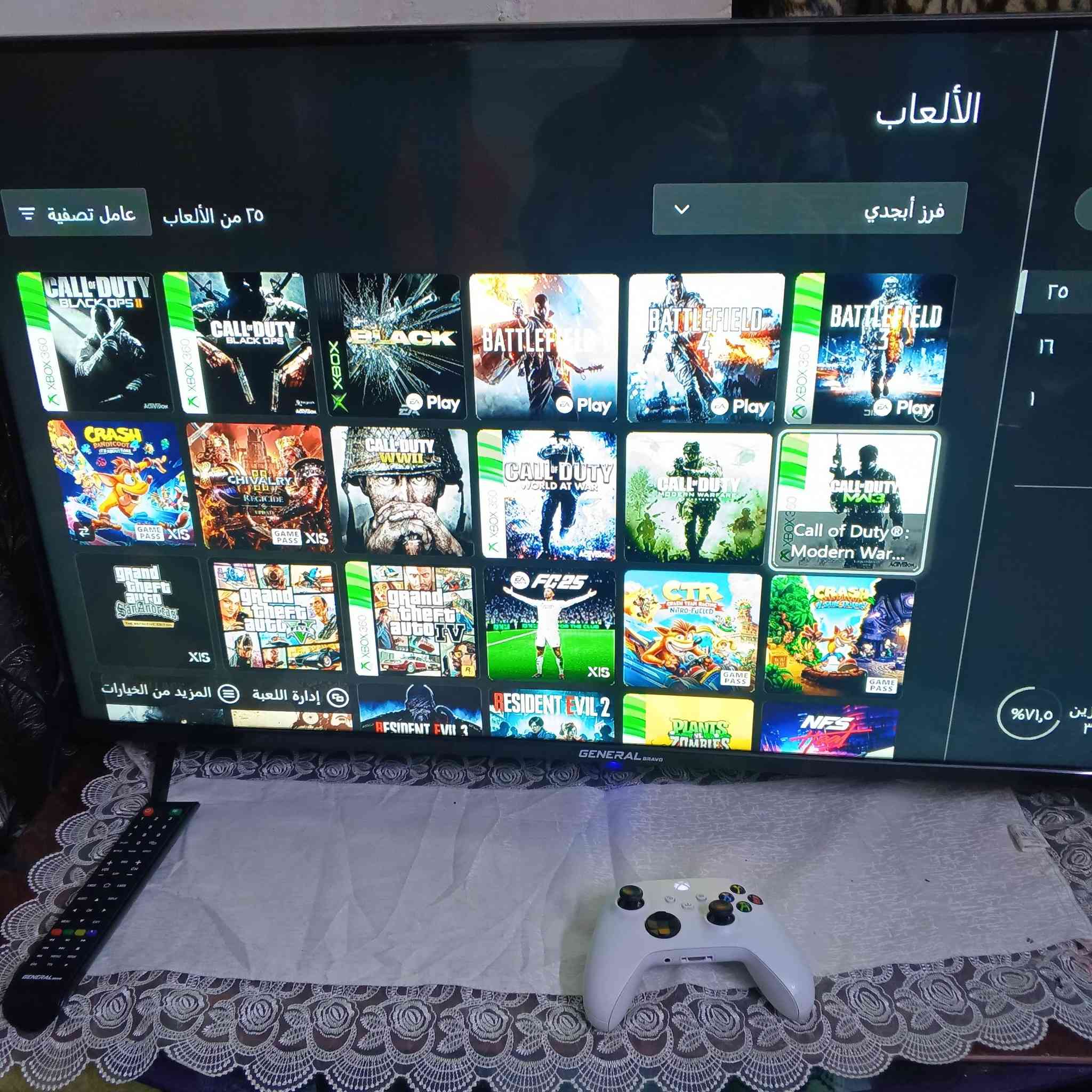 سلام عليكم عندي Xbox series s  اصدار 24للبيع ذاكره 512 غيغا وياه هارد تيرا  كيم باس شهرين وياها حسابات واحد أساسي وثاني كيم باس وباقي شاري بيهم العاب نظيف قص اغلبيه العاب شاريها  سعر 400 عنوان الموصل


**إذا كنت صاحب هذا الإعلان وتريد حذفه لأي سبب، رجاءا أرسل رسالة إلى الدعم الفني**