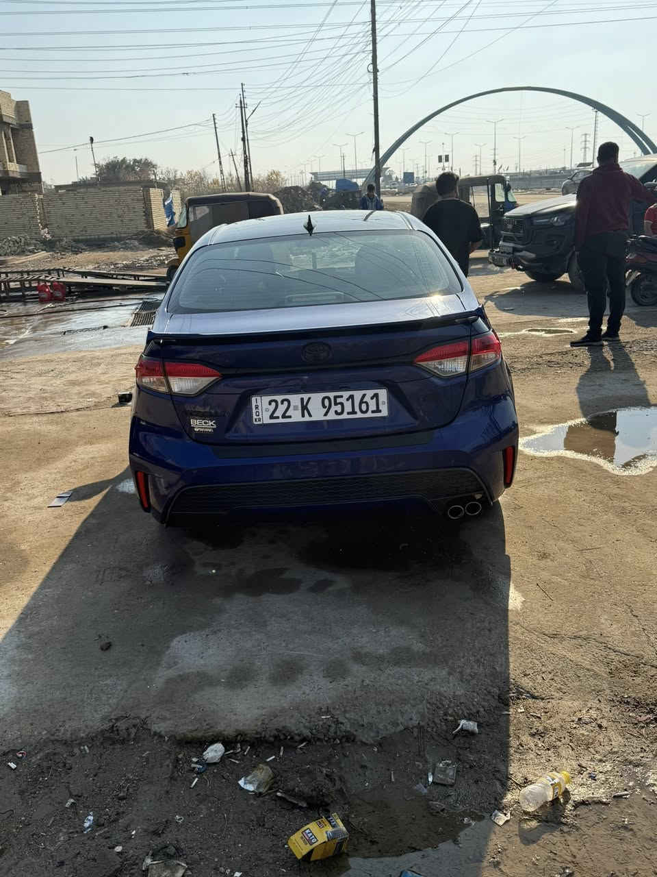 كورلا 2022سيارة جديدة حيل حادثهة موضح بالصور مواصفات SEقمارك سودة بلادية  فول مواصفات رقم اربيل تريد تحويل تريد وكالة اني حاضر مكانهة بغداد الشعب للاستفسار سعر ١٥٥ رقم ***********
