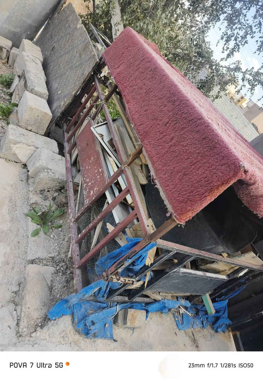 السلام عليكم غراض بيت للبيع جنج ستوته 100الف نهايته
اركديشن تتفه تبريد سعره 175الف نهايته
عنوان كركوك رقم موبايل ***********
