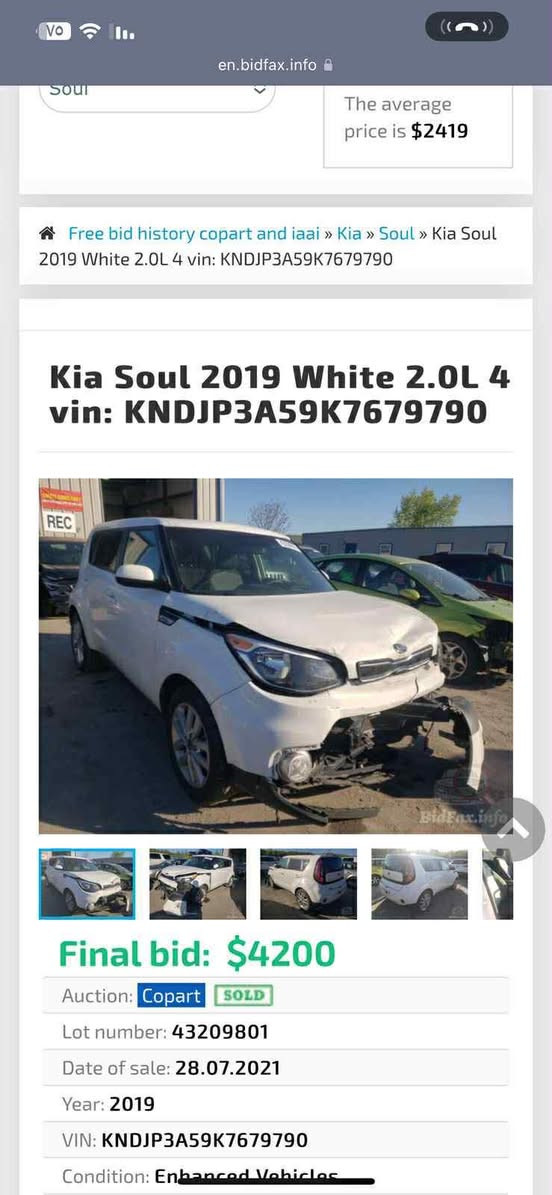 السلام عليكم
صول 2019 رقم اربيل

السياره بيها 3 قطع جاملغ وبنيد وباب بدون ايرباك السياره

السياره ماشيه 58Ml

سياره جديده كير مكينه حداديده تبريد تدفئه جاهزه منن كلشي اي نقص مابيها 

ب 130 وبيها مجال بسيط 

مكاني حله 

***********
