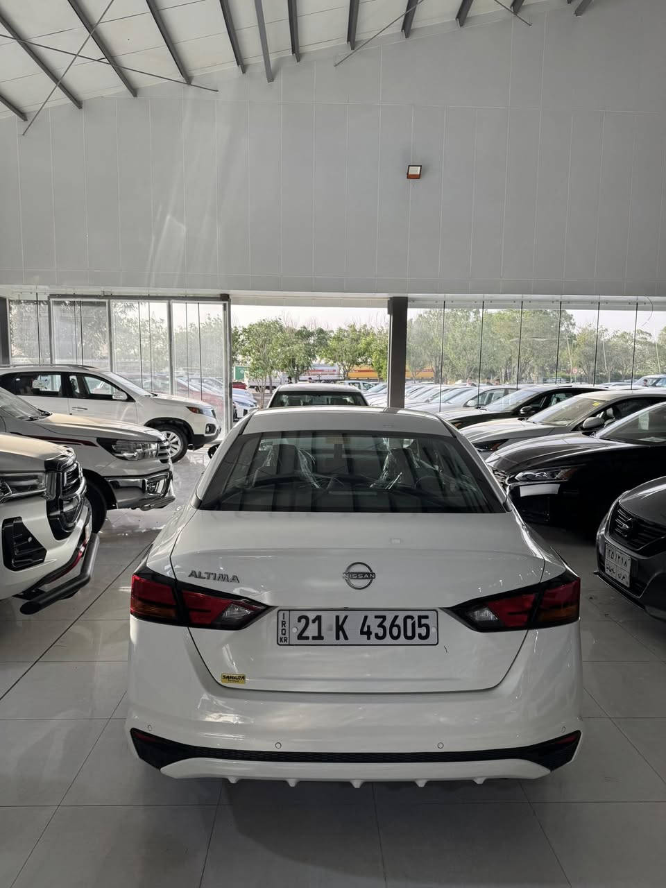 Nissan Altima 2023 S
مواصفات عاديه

٣ قطع صبغ بدون دواخل بدون ايرباك

ماشيه ٤٣ الف ميل

سنويه ورقم جديد بأسمي تحويل بنفس اليوم

رقم الشاصي :

1N4BL4BV4PN400095

عنوان قضاء كلار

***********
