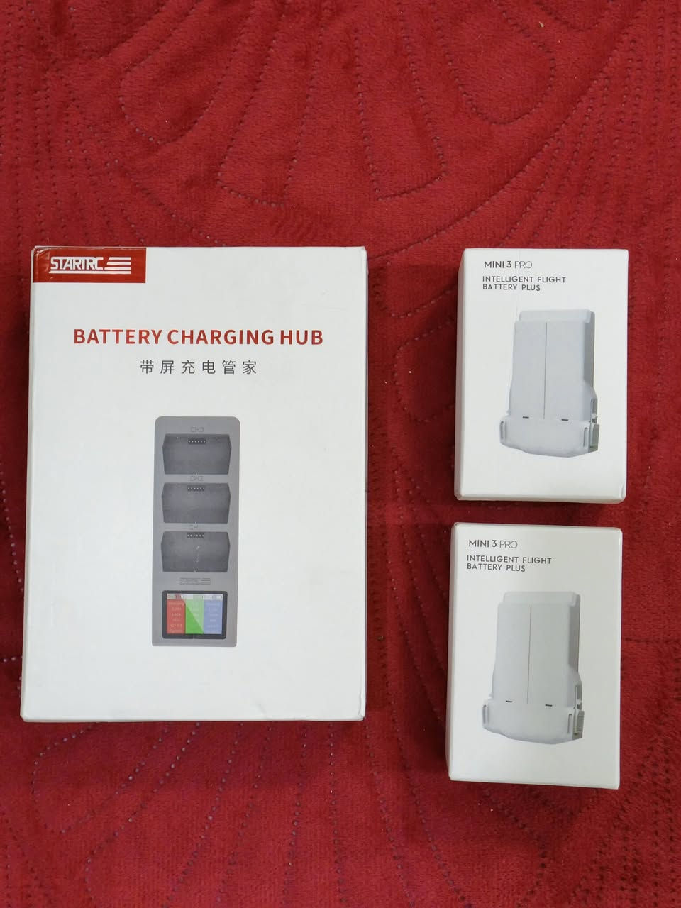 متوفر شاحن بطاريات و بطاريات
درون دي جي اي


**إذا كنت صاحب هذا الإعلان وتريد حذفه لأي سبب، رجاءا أرسل رسالة إلى الدعم الفني**