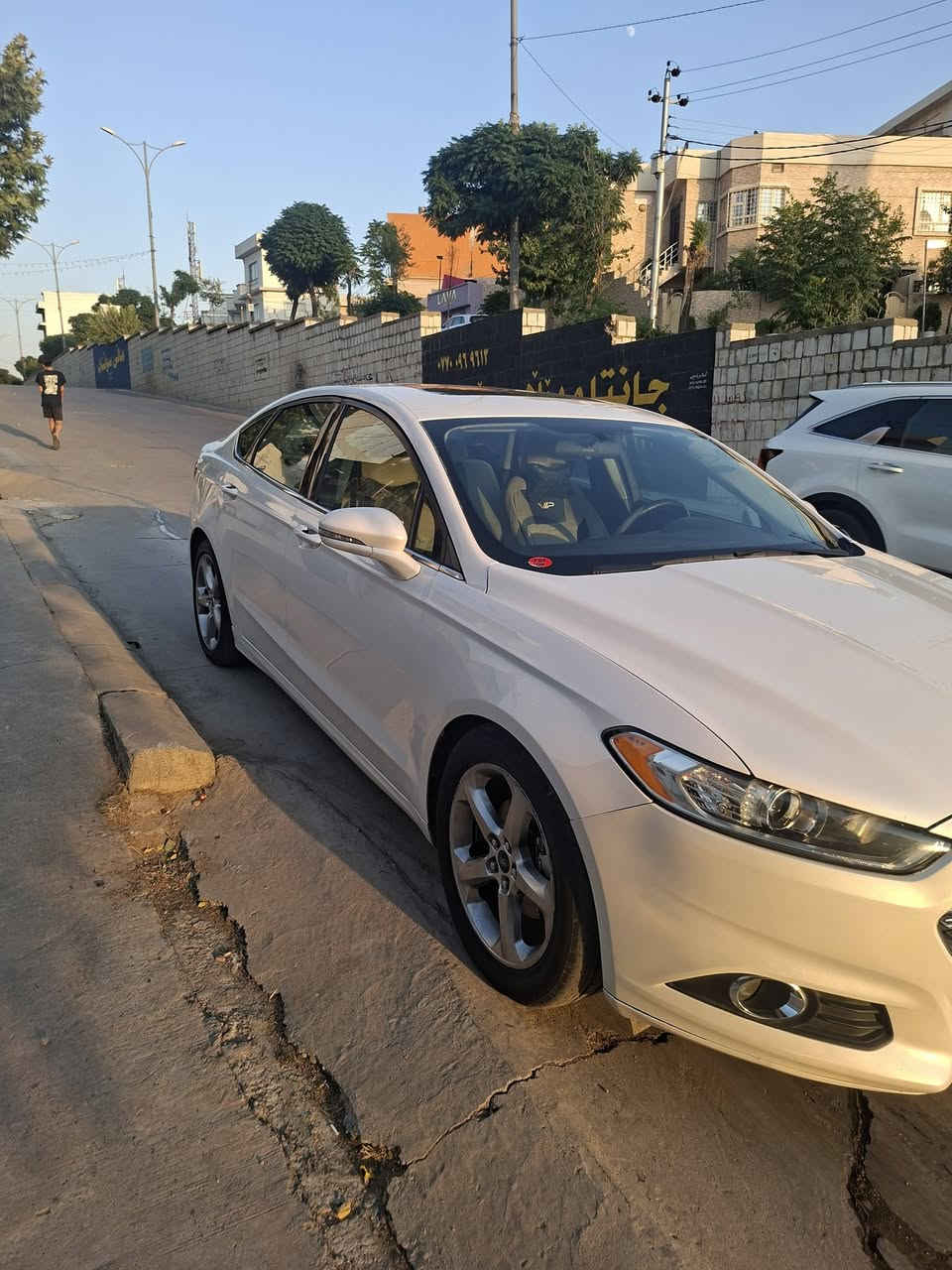 ✅  فورد فيوجن موديل ٢٠١٤ رقم سليمانيه
✅ خليجه وكاله (نيفا)
✅ رمز بالباب جام يصعد مع قفل السياره 
✅ مكينه ٢٥٠٠ تنفس طبيعي 
✅ ماشيه ١٣٠ الف كيلوا  سنويه رقم جديد
✅ سياره بوضع الشركه مكينه وكير
✅ شرط بدون فتح 
✅ مكفوله كفاله عامه من الصبغ عدا الدعاميه الاماميه وبيه شويه بارد 
✅ فول مواصفات بصمتين 
✅ تبريد قطعتين 
✅ شاشه جبيره كامره دواره 
✅ سايد بريك اوتو 
✅ حساس خلفي 
✅ كشن كهرباء 
السعر ١٣٠ وبيه مجال مكاني بغداد رقمي 
***********
