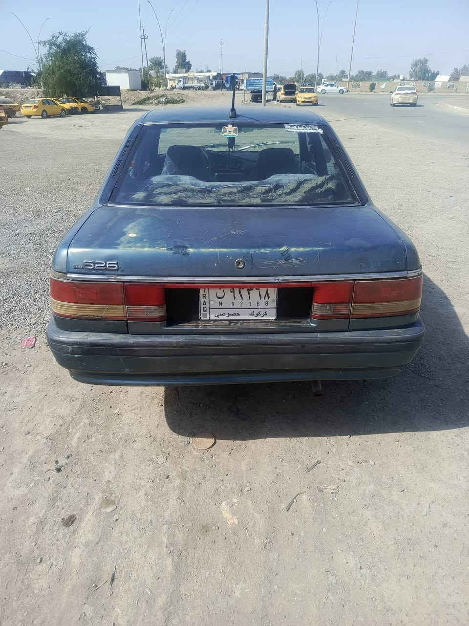 سلام عليكم مازده البيع موديل 1990رقم كركوك بلاديه مابي صبغ مكان ديالئ باتري تاير جديد صدر جديد رقم الهاتف ***********
