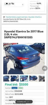 النترا SE • ٢٠١٧ • وارد امريكي