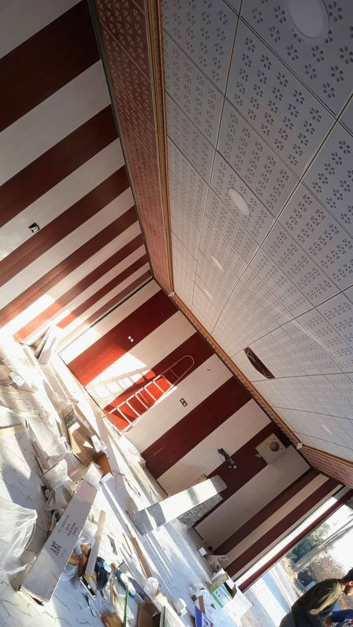 صار المتر ب7ونص✅ بدل اال8ونص  
دقه العمل ع جهاز ليزر💥بوجود كادر متكامل غير شكل بيتك🏛 او محلك🏦.  معه عقد يضمن حقك ✍️ للاستفسار او تصال ع رقم ***********
علي ديكورات
 💥العرض لمده اسبوع
