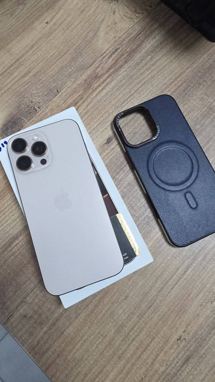 السلام عليكم
ايفون 16 برو ماكس مستخدم

ذاكرة 512 GB

لون صحراوي

البطارية 92%

 الجهاز نظيف ومابي اي فطر او خدش + وياه الكفر ولزكة الشاشة

السعر عالخاص

العنوان بغداد المنصور

شكرا جزيلا


**إذا كنت صاحب هذا الإعلان وتريد حذفه لأي سبب، رجاءا أرسل رسالة إلى الدعم الفني**