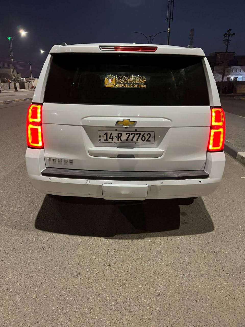 سلام وعليكم تاهو 2015 خليجي السياره بيه باب مصبوق فقط رقم بصره بسمي مكينه وكير كفاله حداديه تبريد تخم تاير كهربايات جاهزه مكان السياره بصره بيع او مراوس بسياره ناصيه السعر 285  المكينه ٥٣٠٠رقم الهاتف ***********
