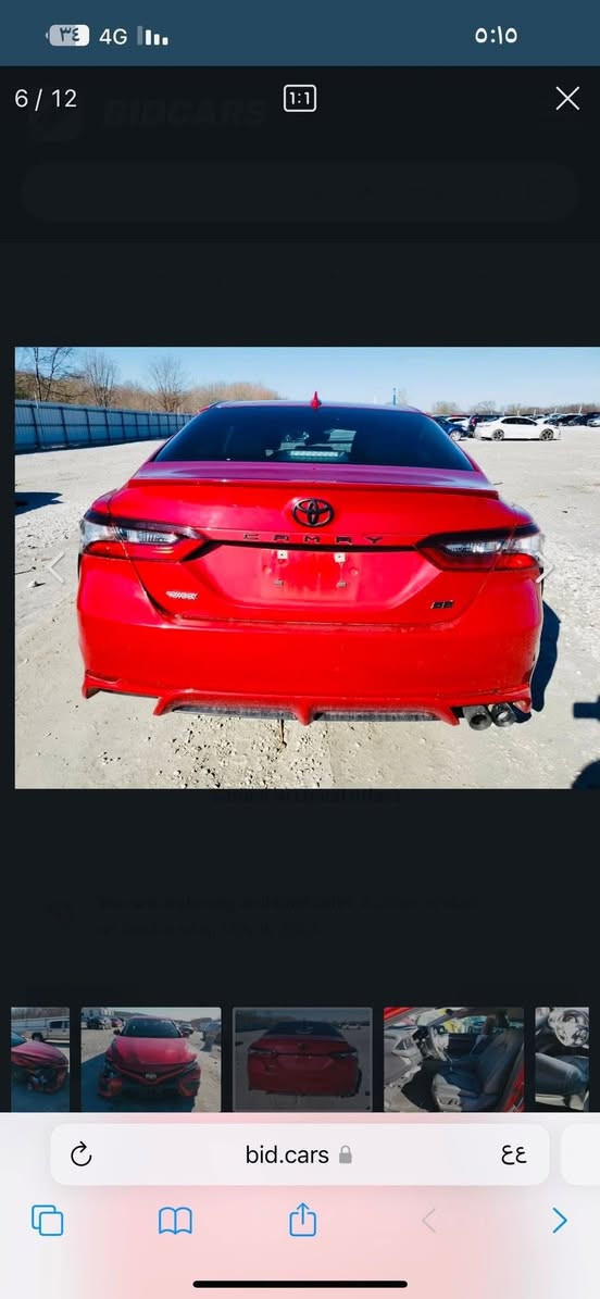 كامري ٢٠٢٣ فئة se مكينه ٢٥٠٠ رقم بغداد بأسمي هزه جديده ويل١٨ بلادي كشنات مخمل مطعم جلد اللايتات مشدودلها عدسات زنون اصليات العدسه الوحده بورقتين ضمان مفتوح بلعدسات القماره والتكم مغلف 
(حادث السياره باب وجاملغ مبدلات الي عكس سايق الامامي والدعاميه نفسها راجعه مرتبيها وراجعه البلاديه) السياره ماشيه 
٧٥ الف كيلو الرقم للتواصل 
*********** عنوان السياره كربلاء
