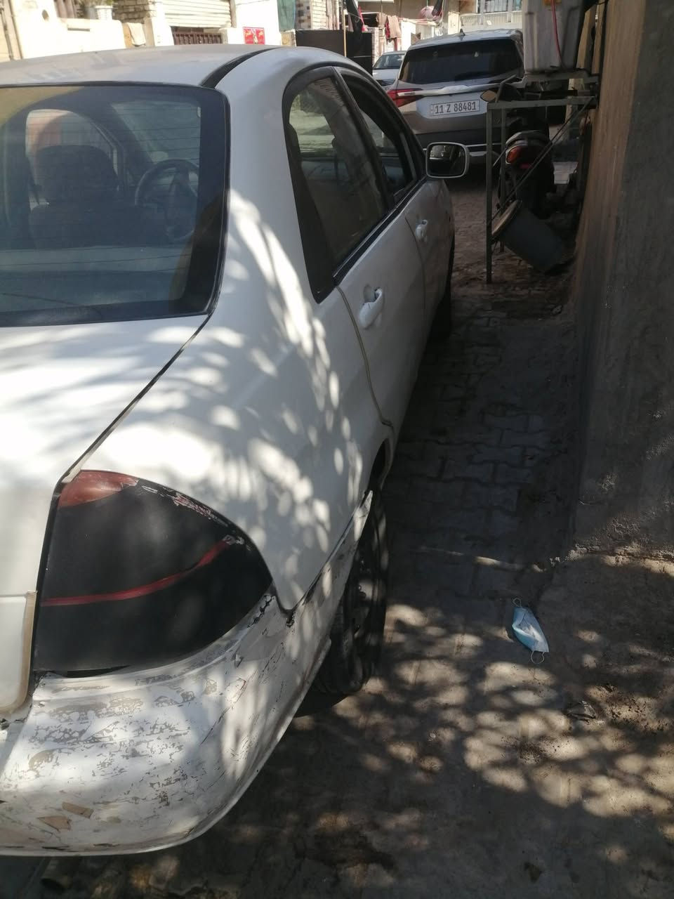 سياره للبيع سازوكي. ياباني موديل 2003 خصوصي بيضاء اللون رقم انكليزي ٍ.سياره جاهزه. تحويل ثاني يوم. السياره باسمي.. مكاني بغداد الحريه. السعر من اخير وقفل 22 ورقه... مال بيع. رقم موبايل ***********
