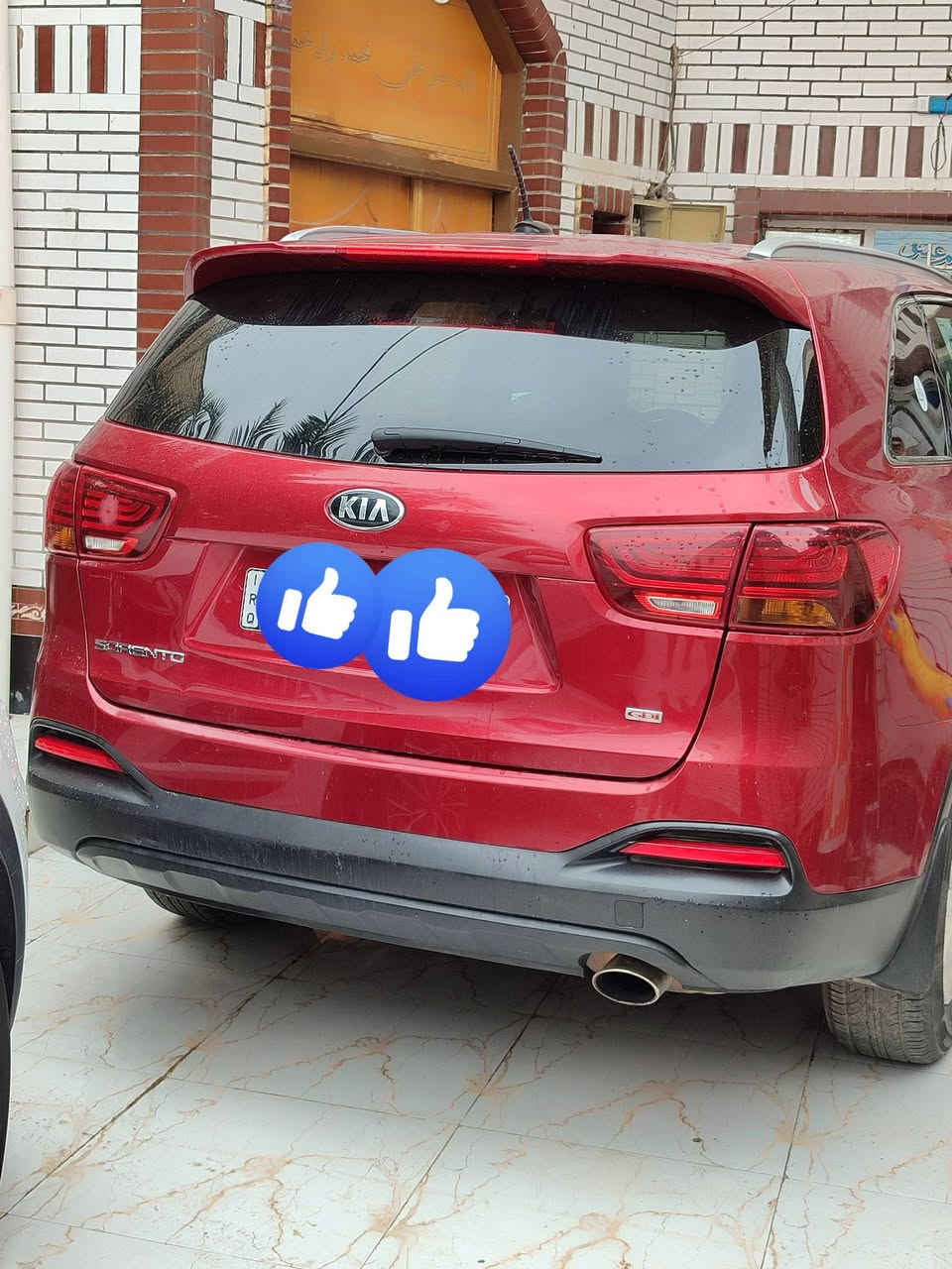 سورنتو 2018 امريكي بيه جاملغ خلفي  وخشم بنيد صبغ سياره جديده ماشيه 40 الف ميسان انكليزي باسمي تخم تاير مكينه وكير جدد  للبيع او مراوس ***********
