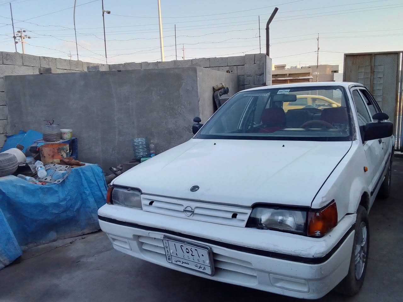 نيسان سني موديل 89 سياره نظيفه كير محرك شرط اكسل شرط رقم كركوك الماني تحويل شرط بسمك سعر 26 وبي مجال شراي خابرني ***********
