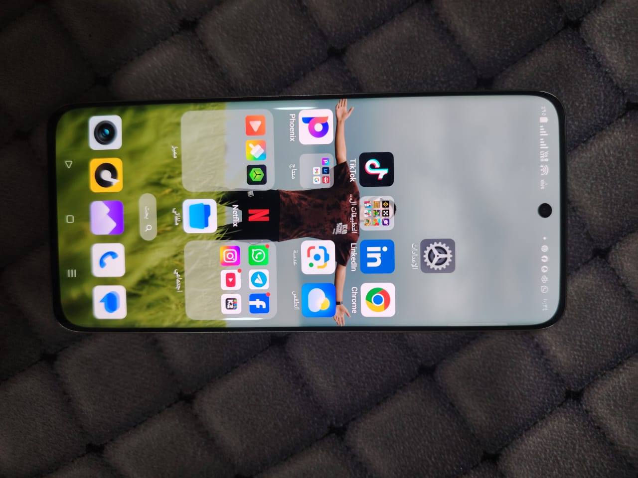 جهاز ريلمي realme

13 Pro+ 5G
الغني عن التعريف نضافة 100/100
رام 12+12
شحن 80واط بطارية 5200
ذاكرة 512 
الشاشة 120Hz
يدعم الذكاء الصطناعي بقوة 
غراضو كامل موجوده باكيت شاحنة ول ضمان مال الشراء 
السعر 400بي مجال بصيط 
للتواصل راسلني عل صفحة او عل رقم بل واتساب
*********** مكاني موصل الجانب الأيمن
