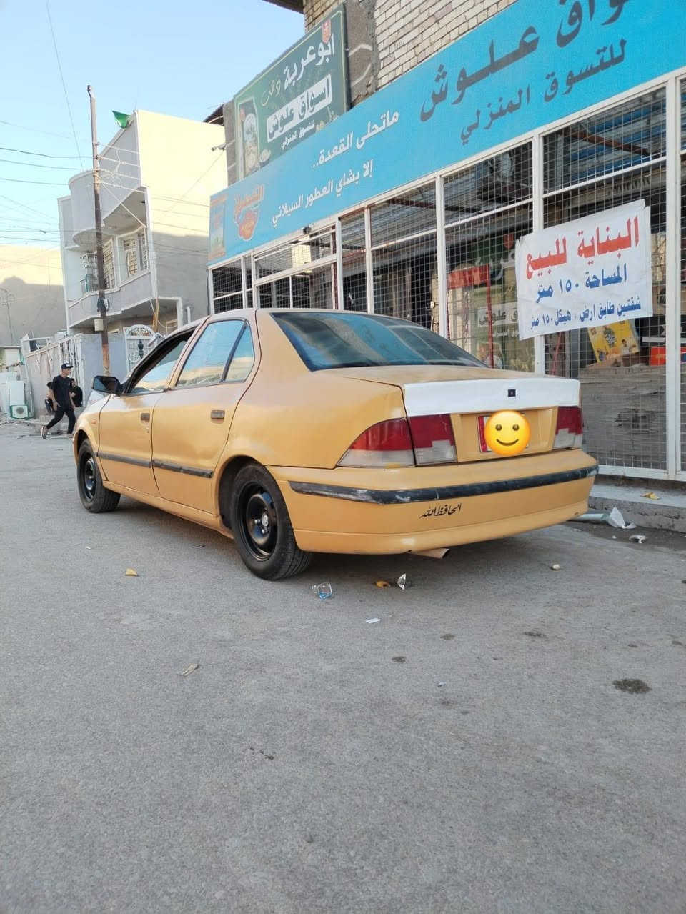 السلام عليكم سمند للبيع او مراوس سنويه تفاصيل موجوده ستنساخ راعيها ماواصله ابيع هاذا الموجود كير ومحرك خير من الله بس بيها خيط بخار قليل مكان السياره بابل السعر ١٢ بيها مجال حك الجيه ملاحضه السياره مصبوغه جماليه الاستفسار اتصل عله هاذا الرقم ***********
