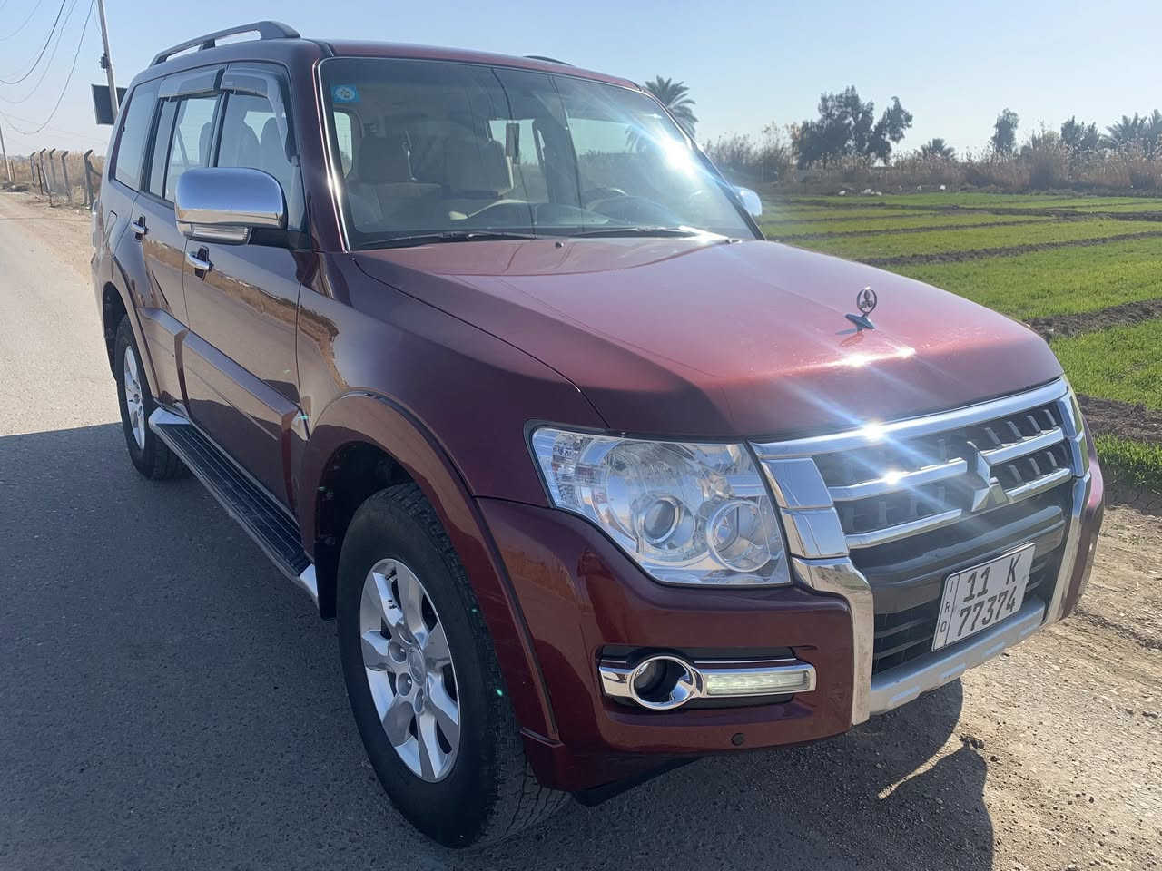 باجيرووو موديل 2017مكفوله من الصبغ والبارد بس رصعه بالجاملغ الخلفي واضحه كير ومكيه وصدر وتخم تاير كله جديد السياره بسمي رقم بغداد معروضه 195وبيها مجال بسيط مكان السياره بغداد البياع حي الجهاد الاستفسار 
***********
عما السياره تراي زيرو
