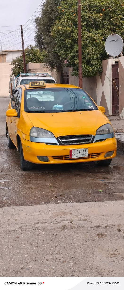 دايو 2002تكسي خير من الله نضيفه كوبان بانزين  شرط تحويل مال خبزه سعر 28بيها مجال قليل مكاني كركوك  حزيران ***********
