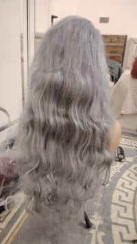 باروكة طبيعية • شعر بشري • ٩٥سم