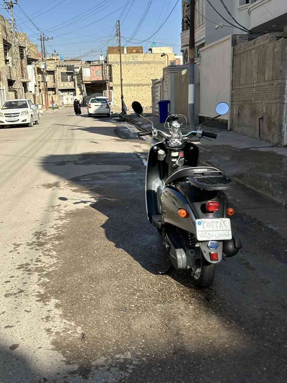 السلام عليكم دراجه كلاسيك عبد الحليم دراجه رمبه فحل قفل اكسل قفل تاير خلفي دراجه شلعه  ومعدل كيج سرعه شغال كيج بانزين شغال اشاير يمنه يسره لايت امامي عالي ناصي بك لايت خلفي شغال الدراجه زيرو صار سبوعين من منزله من الرمبه منفيس وياه المكان بغداد تقاطع درويش الاتصال على الرقم ***********
