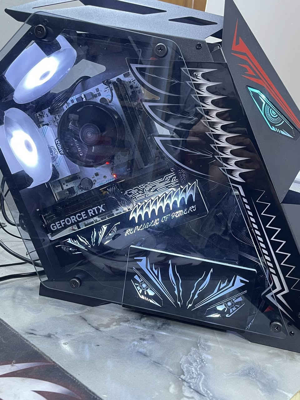 سلام عليكم شباب 
تجميعة جديدة للبيع
R5 5600 new
B550 soyo new
Ram 16G 3200 new
Rtx 5050 Galax new
M2 500G king data  new
Power mass 650w new
ع الفحص والضمان 
السعر ٩٢٥ الف
بغداد العطيفية


**إذا كنت صاحب هذا الإعلان وتريد حذفه لأي سبب، رجاءا أرسل رسالة إلى الدعم الفني**