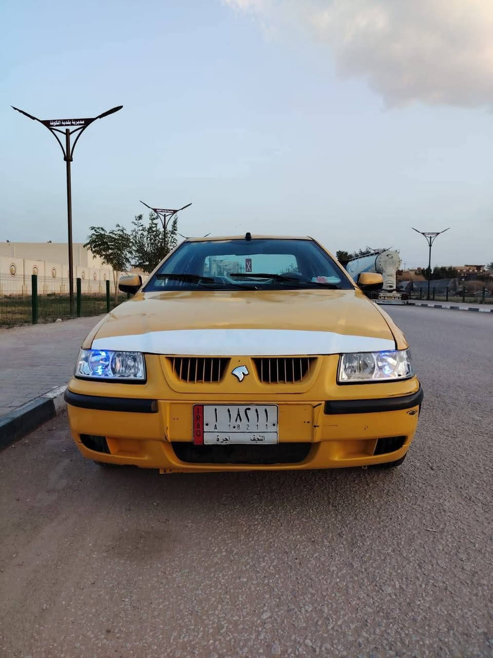 السلام عليكم
سمند 2011 أجرة هزة ورقم وسنوية وملصق كله جديد بأسمي مباشر تخم تاير جديد محرك وكير كلش نظيف السعر ( 26)  مصفرة هيئة وغرامات تاخذ تحويل مباشر مكاني البصرة أم قصر 

***********
