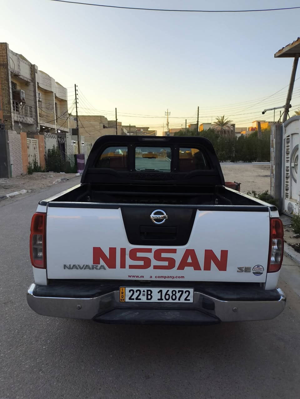 سلام عليكم نيفارا موديل 2011 رقم اربيل جديد هزة جديدة سيارة فول مواصفات كير اوتو مكينه ما مفتوحه سيارة مكفوله كفاله عامه  سعر 112 وبيه مجال حك الجيه مكان سيارة كربلاء للاستفسار ***********
