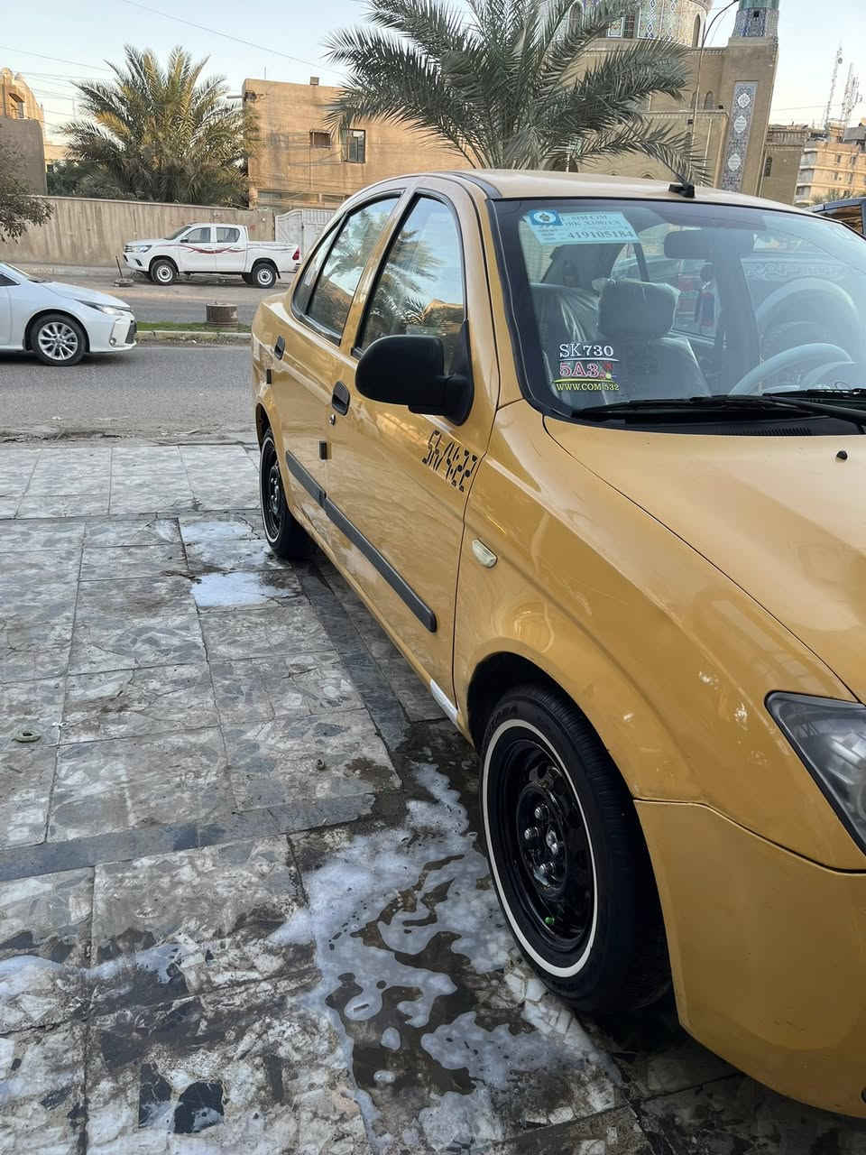 مرخصت الادمن طيبه موديل 15 سياره جديده كلش بيها شبرصبغ  فقط 5 تايرات جدد خط ابيض دوشمه سفريات فيت بم اصلي كله سياره جاهزه ع اخير كلش صدر جديد مانقصها برغي كير مكينه شرط ممفتوحات لهسه نعومه فول سياره متعوب عليها كلش  رقم بغداد بسمي مكان سياره حي اور بغداد سعر اتصل وستفسر رقمي ***********
