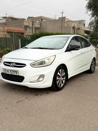 للبيع هونداي اكسنت خليجي 2016 فول مواصفات فتحة سقف محرك 1600دوش قطرتين...