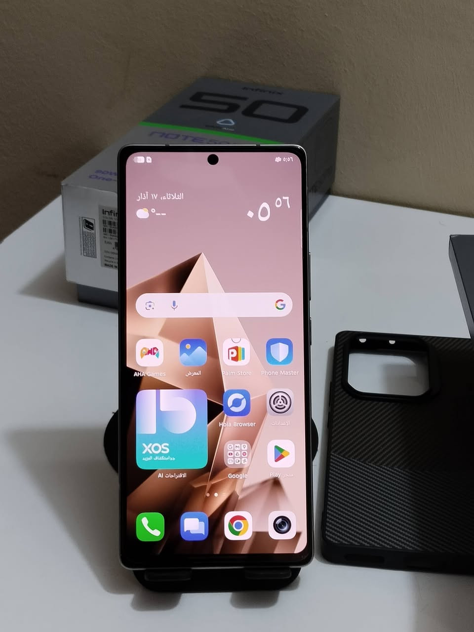 انفنكس نوت 50 برو ذاكرة 256 بلادي مامفتوح 
مع كارتونة +حافطة + لزكة + شاحنة الضهر فقط 
بي شخط موضح بالصورة سعر 225 قفل 🔒 مكاني بغداد جسر 🌉 ديالى قديم شراي خابر ***********
