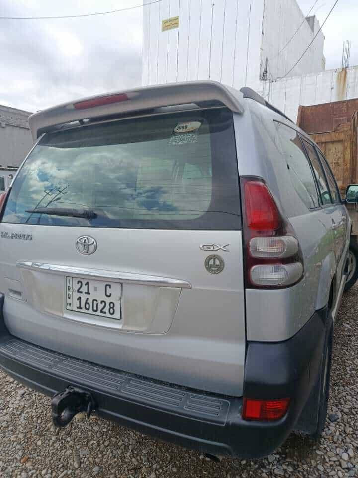 پرادۆ  مۆدێل 2009  GX  
سەیارەکە ناوزەردە و ئۆتۆماتیك 
تەبرید مەرکەزی سێ ڕیز کوشنە
ئاوێنەکارەبا دەبڵ ئەکسل
بێ بۆیاخ بێ سارد
 ڕەقەمی سلێمانیە و ڕەقم و سەنەوی تازەیە  
 بێ مەسروفە سەیارەکە 
بۆ  نرخ  و زانیاری زیاتر پەیوەندی بە خاوەنەیەوە بکەن 

*********** السليمانية, العراق
