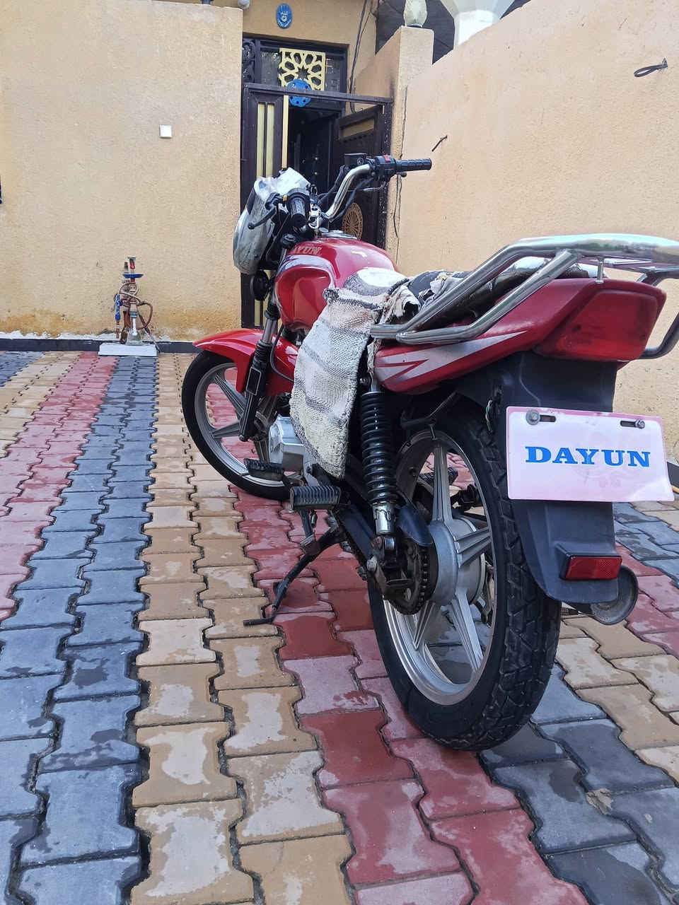 السلام عليكم دراجه دايون كلك مكفوله من كلشي برغي ما مفتوح،اب مكينتهه،كلهه شغاله السعر 550قفل مكانهه كربلاء شارع احمد الوائلي رقمي***********
