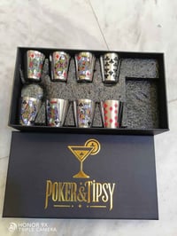 كؤوس ستيل كما موضحة بالصورة بعلب فاخرة عدد 5 علب قيم بما يرضي الله واخ...