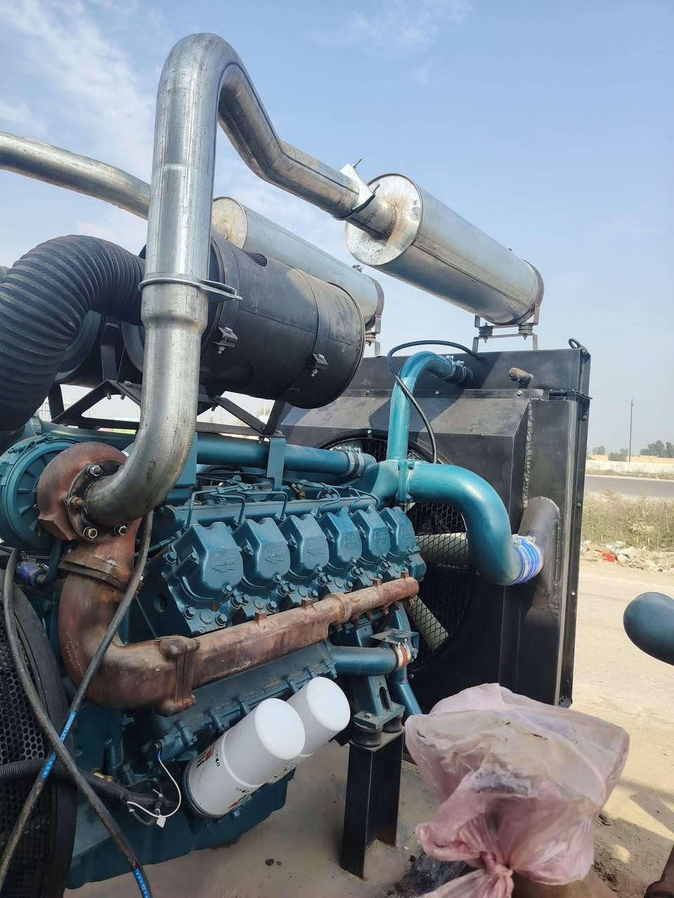 كراج الشمري لمولدات سلام عليكم مولد دايو ١٢ سلندر اربيه وارد كوري
غير مفتوحه شرط العمل
لا بخار ولا صرف حمل ١٥٠٠
كهدبائيه حمايات كامله
ضمان ١٠ ايام حمل
توليد ٧٠٠ كيفي ميكالته
العنوان ابو غريب الخط السريع مقابيل معمل حليب بلادي
***********.    ***********
