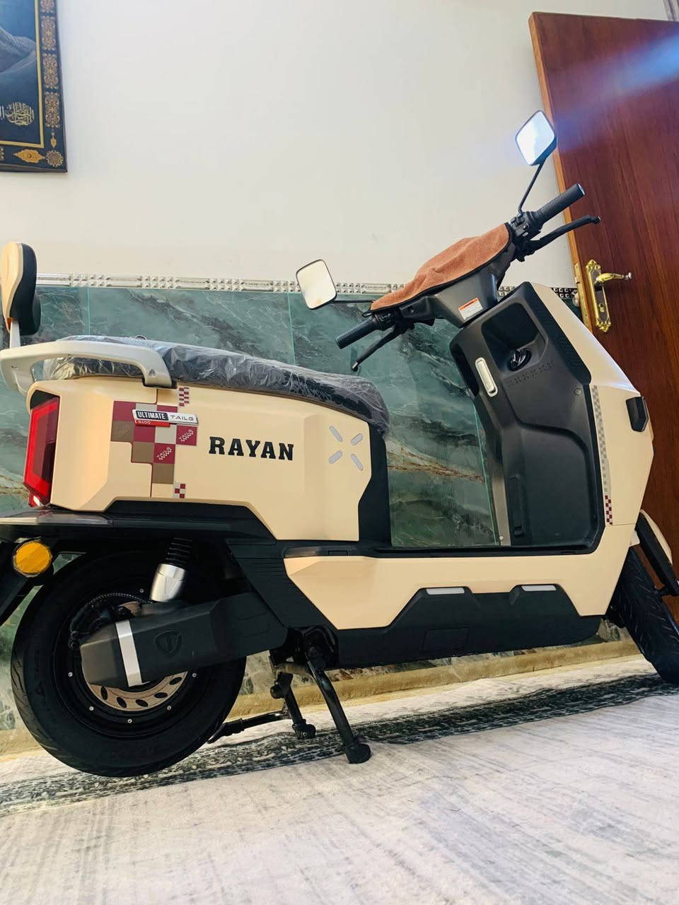 سلام عليكم دراجه شحن ريان جديده بمعنئ الكلمه للبيع صارلها شهرين عندي شتريتها بمليون وصل الشراء عندي رايدها ب950 الهاتف ***********واتساب
