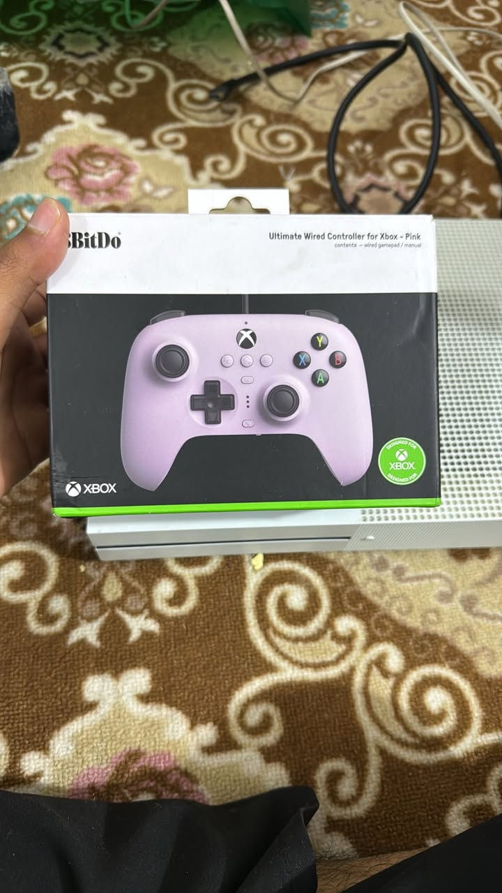 سلام عليكم اكس بوكس وان إس للبيع فقط
ذاكرة 500 

ملحقاته كاملة عدى كارتونه 

فقط اليده بيها شوية درفت لا غير 

توصيل محافظات موجود 5 

مكاني نجف كوفة حي المتنبي 

سعره 130 نهايته من 120 من اخير


**إذا كنت صاحب هذا الإعلان وتريد حذفه لأي سبب، رجاءا أرسل رسالة إلى الدعم الفني**