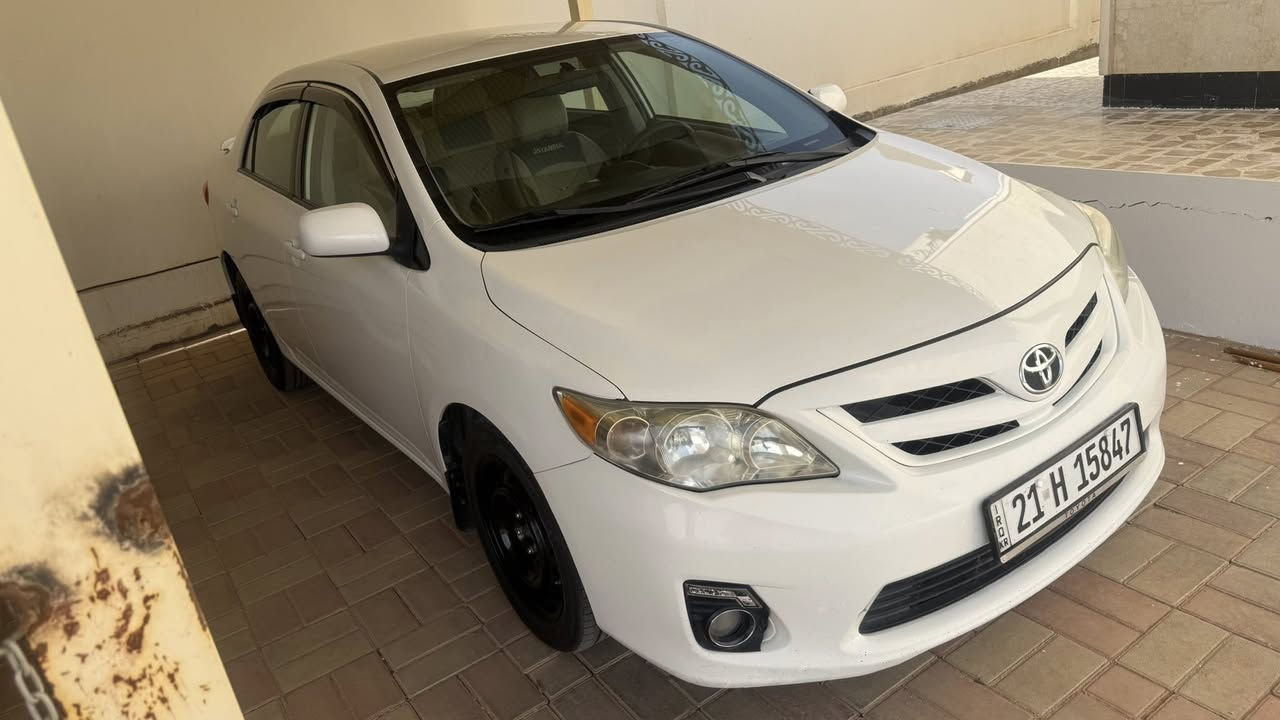 كورلا 2012 وارد امريكا كلين عداد 183 الف محرك 1800
بدون ضربة بدون صبغ  فقط بارد في الباب الخلفي الايمن
رقم سليمانية جديد
السيارة بحالة ممتازة 
السعر 143 ورقة وبي مجال
للاستفسار الاتصال على الرقم *********** و ***********
