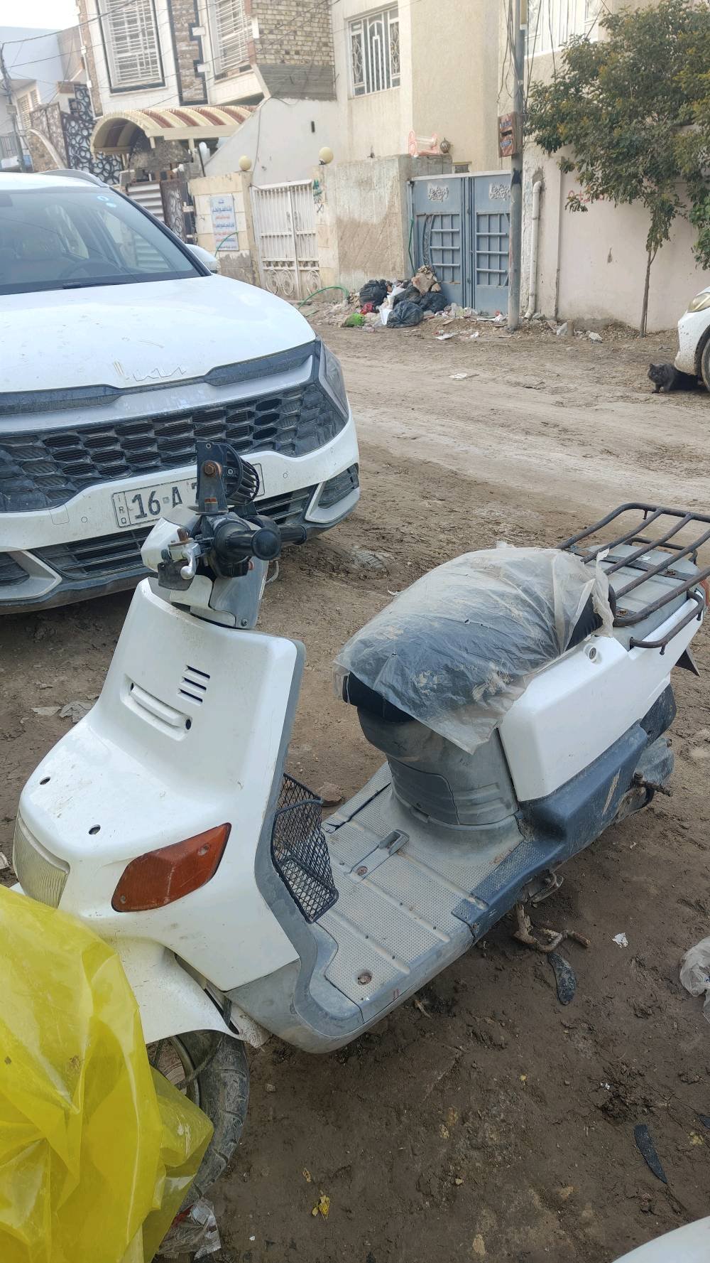 دراحة يامها بيكب مكينة خير من الله تشلع الكاع بيها نقص جوين الدهن فقط يتبدل حاليا طافية بالباب ما فارغ اصلح وما محتاجها عندي سيارة
تواصل على الرقم واتس اب واتصال بيها مجال جدا بسيط حك الجية