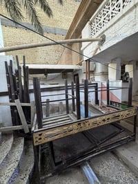 تكية خدمية • حديد • عرض ٥م