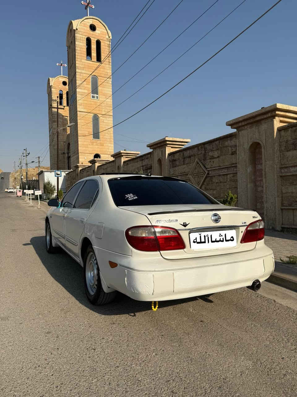 سەرەتا بەناوی خوا 

نیسان ماکزیما 🚀
مۆدێل ۲٠٠۲ 👀
چوار پارچە بۆیاخە لەسەر ساغی 
۳ پەنجە لای سەکنی پێشەوەی هەیە
مەکینە ۳٠٠٠ هەزاری محسن  🚀🔥
چوار جام کارەبا 
گێڕعادی 
ئاوێنە کارەبا 
تایە و ویلی تازە
شاشە ئایپات 
کامل پێش لید 
شەش ئیشارەت لیدی لەسەرە 
لایت و بلاجگتۆری تازە 
ناو غورفە و بەرگی درگا و سەقفی جوان 
تەبرید و گەرمی بەشەرت 
تەبرید لەسەر سویچ 
سەنەوی تازە تاکو ۲٠۳٠ بەناوی خۆمەوەیە
گێڕ و مەکینە و کارەبای بەشەرتی ۱٠٠ فیتەر
کلاج و عەینە و فلاون و بۆڵبڕینی کلاج تازەیە بەشەرتی ۱ تا ۳ پەڕتەناش 
تەحویل و غرامە بەشەرت 
کامل جوانکاری و گەنجانە 

موشتەریت لە خزمەتام نامە بنێرە یان تەلەفون بکە لە سلێمانیم

*********** السليمانية, العراق
