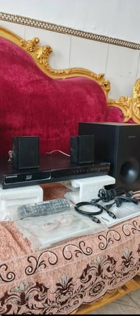 جهاز سينما منزلية • سامسونج دي في دي • مضخم صوت منزلي • بلو راي 3D • ن...