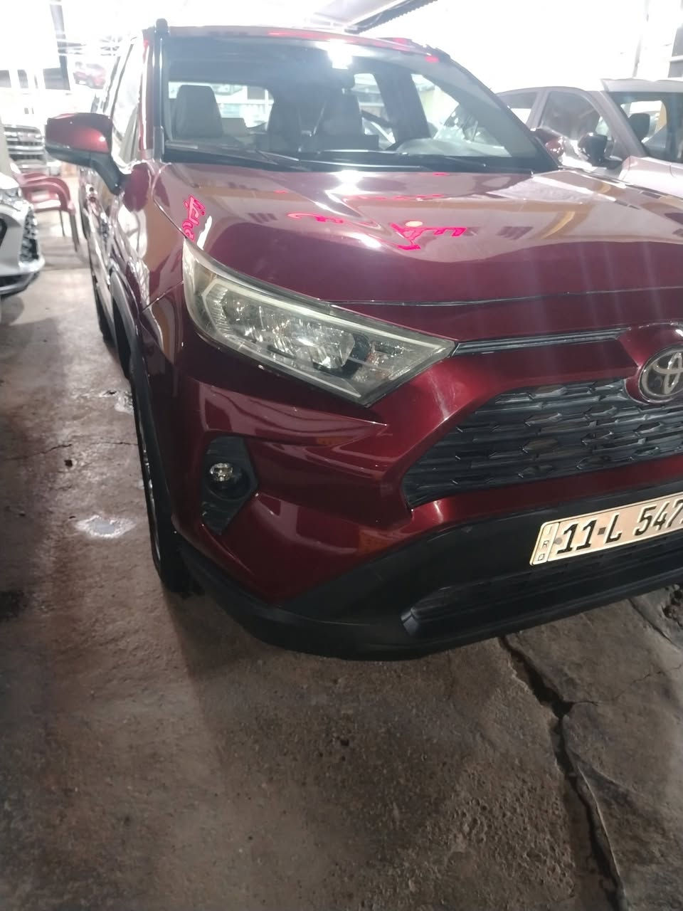 السلام عليكم اخوان
Toyoata Rav4 hybird  xle 2021
المواصفات
1-بصمه ابواب
2-بصمه
3-فول تحكم ستيرن
4- دتفئة استيرن 
5-تدفئة كشنات
6-تبريد قطعتين
7- وضعيات قياده
8-سايد بريك بصمة
9-ويل گب كروم
10-دخول ذكي
11-فتحه
12-باب خلفي كهرباء
رقم شاصي موجود بلمنشور
حادث جاملغ وبنيد
ايرباك طاك
السعر 190$ وبيها مجال بسيط
للاستفسار ***********
