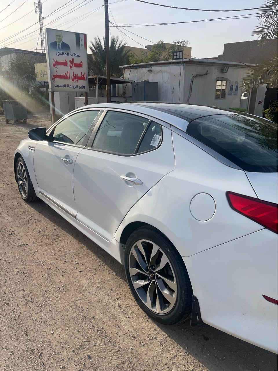 السلام عليكم اوبتما خليجي 2015 

نظيفه السياره حيل رقم بغداد بسمي 

السياره فول مواصفات واحد على واحد 

بنوراما 
كشن كهرباء       السعر 133
بصمه 
مري شفط 
كشنات جلد 
وبيه بعد موصفات كامله فول واحد ع واحد

السياره بيه اربع قطع صبغ  الجنطه والجاملغ الخلفي والبابين ظربه خفيفه ما واصله للحوض ولا عابره والبابين تلوين  

مكاني ديوانيه ام الخيل 
*********** ديوانية, القادسية
