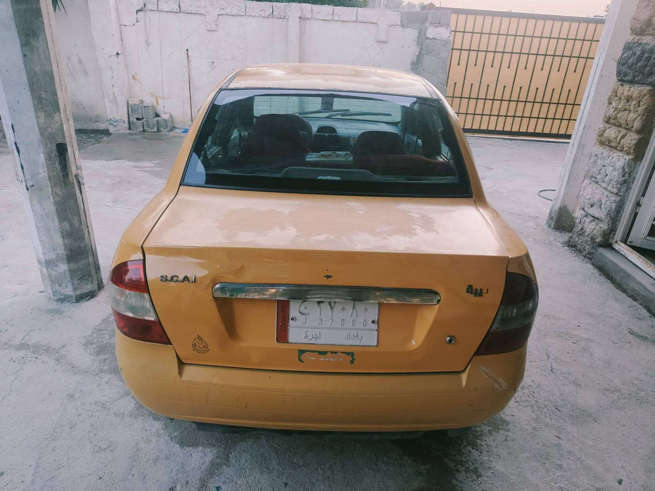 السلام عليكم
طيبه 2015 
كير محرك كفاله 
حداديه تخم تاير جديد 
السياره كفاله من الضربه 
شواصي كفاله 
هيئه وغرامات مصفره 
سنويه ل 2027 
العنوان كربلاء الحر السواده 
السعر 35 
***********
